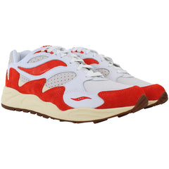 Saucony Grid Shadow 2 Mens White/Red Trainers
