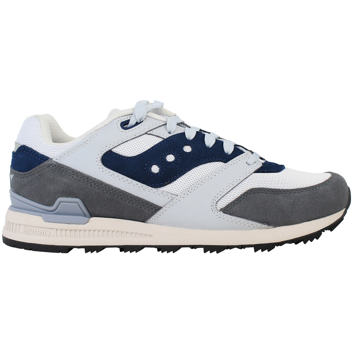 Saucony Courageous Mens Grey/Navy Trainers