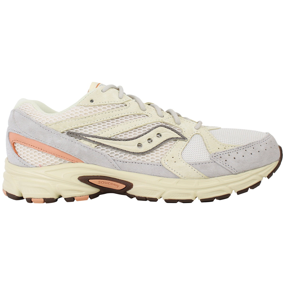 Saucony Ride Millennium Mens Beige Running Shoes