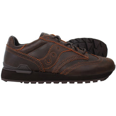 Saucony Shadow Original Wingtip Mens Brown Trainers