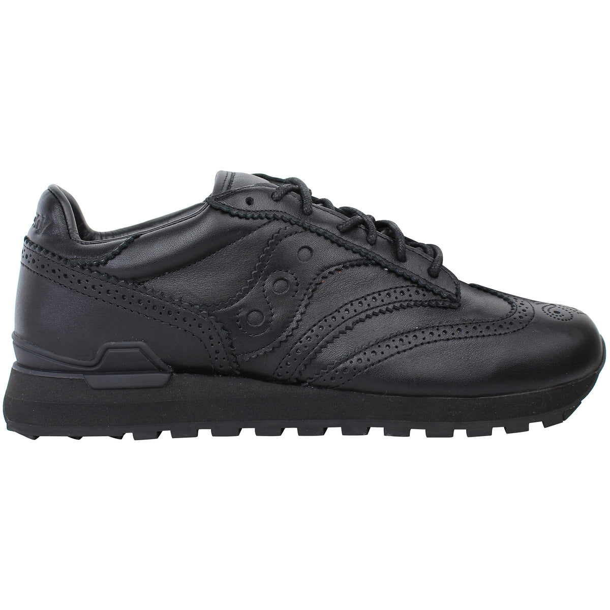 Saucony Shadow Original Wingtip Mens Black Trainers