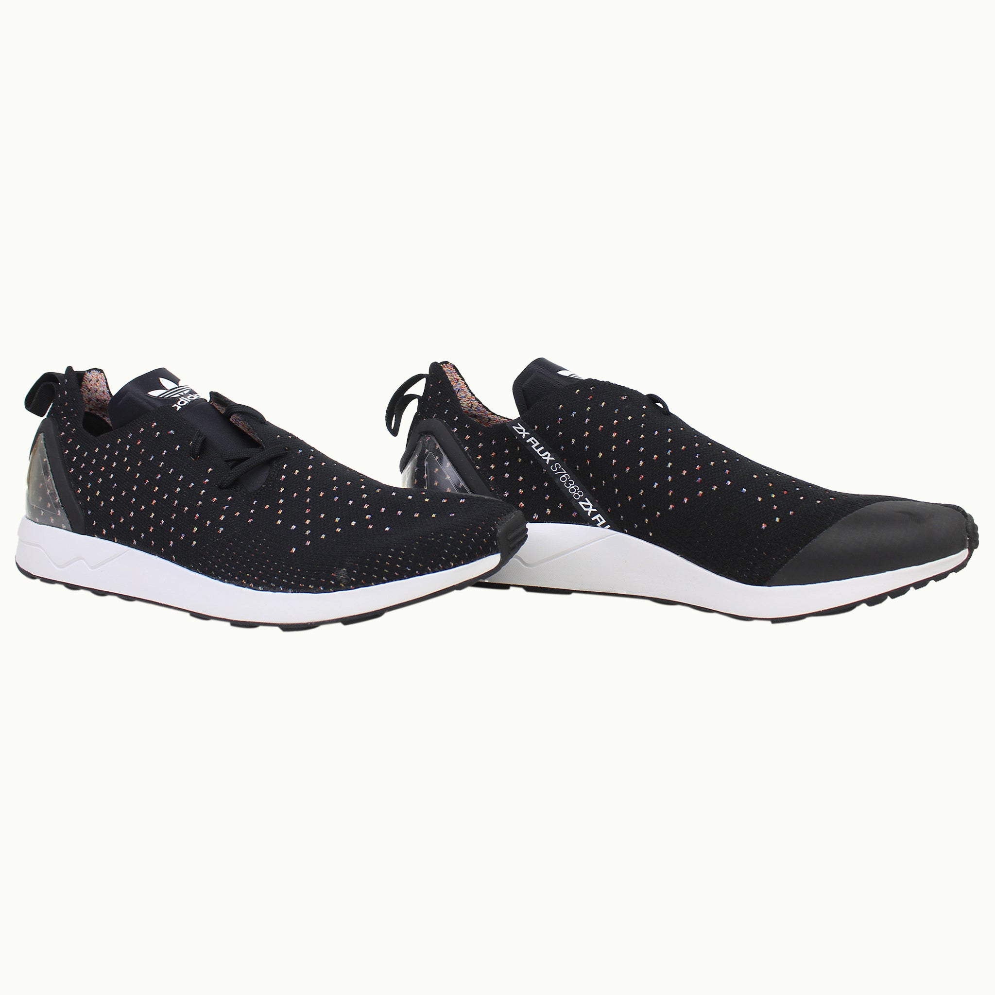 Adidas ZX Flux Weave Mens Black Trainers NO BOX