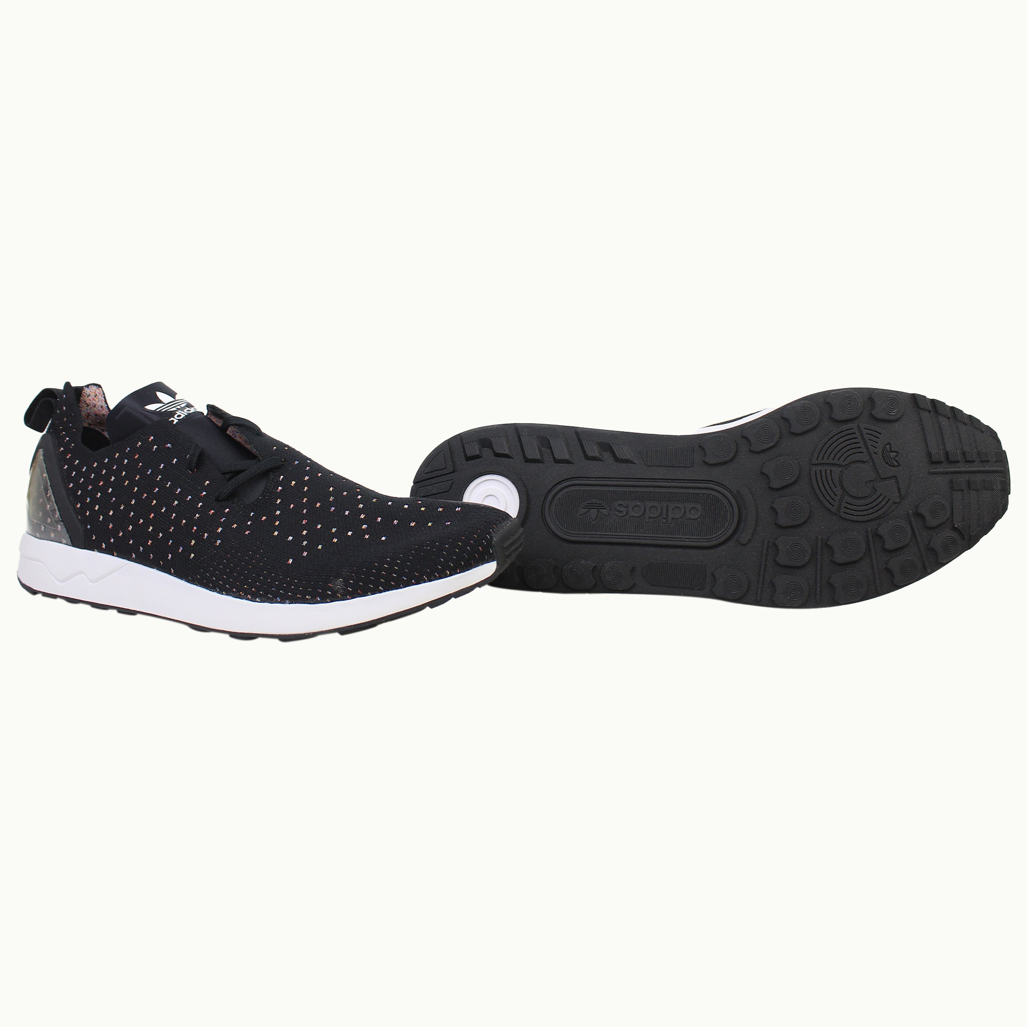 Adidas ZX Flux Weave Mens Black Trainers NO BOX