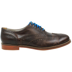 J Shoes Charlie Plus Mens Brown Brogue Shoes