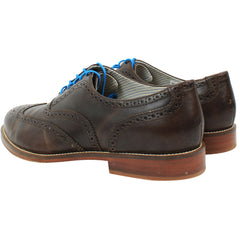 J Shoes Charlie Plus Mens Brown Brogue Shoes