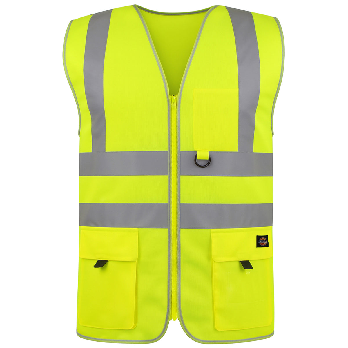 Dickies Technical Mens Yellow Hi-Vis Vest