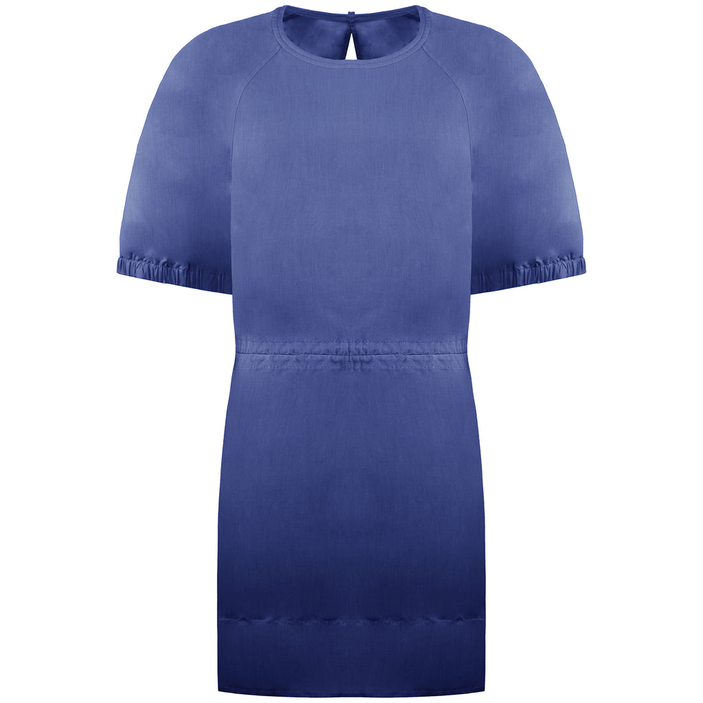 Sweaty Betty Loren Poplin Womens Blue Mini Dress