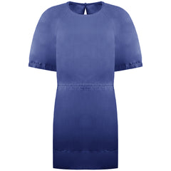 Sweaty Betty Loren Poplin Womens Blue Mini Dress