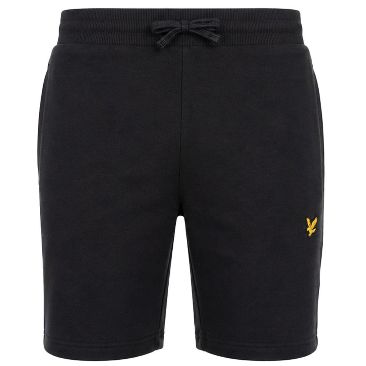 Lyle & Scott Contrast Piping Mens Black Shorts