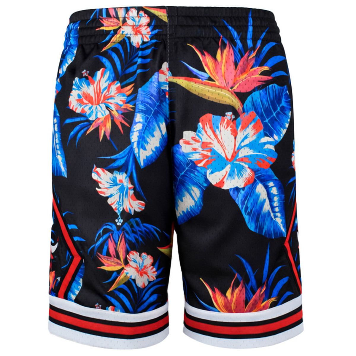 Mitchell & Ness NBA Chicago Bulls Floral Swingman Mens Multicolour Shorts