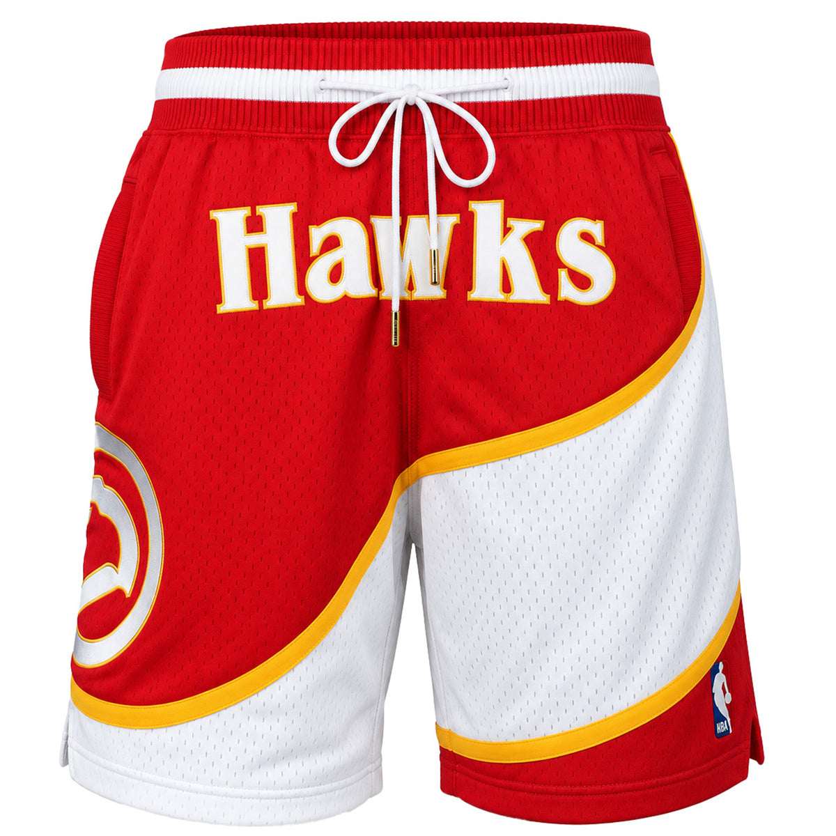 Mitchell & Ness Just Don x NBA Atlanta Hawks Mens Red Shorts