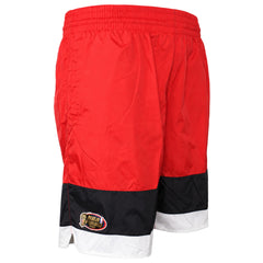 Mitchell & Ness NBA Chicago Bulls Striped Mens Red Shorts