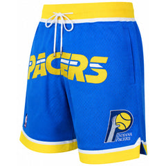 Mitchell & Ness Just Don x NBA Indiana Pacers Mens Blue Shorts