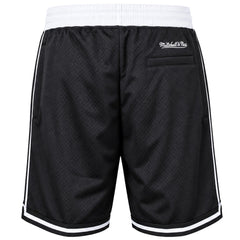 Mitchell & Ness Branded Core Mesh Mens Black Shorts