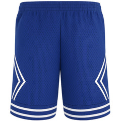 Mitchell & Ness Branded Diamond Mens Navy Shorts