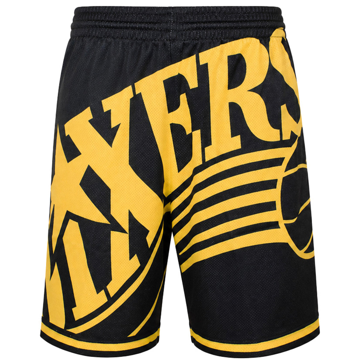 Mitchell & Ness NBA Philadelphia 76ers Big Face Mens Black Shorts