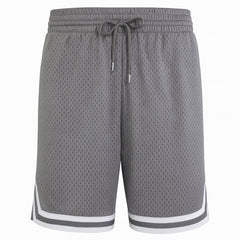 Mitchell & Ness Basic Mens Grey Shorts