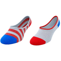 Happy Socks 2-Pack Multicolour Claudia Sparkly Invisible