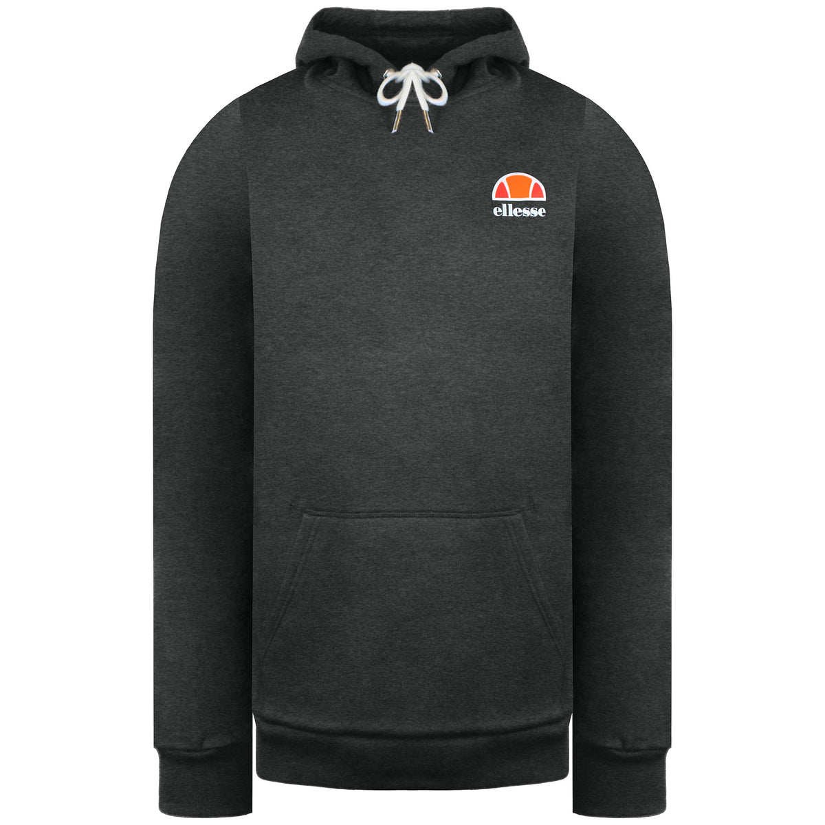 Ellesse Logo Mens Grey Hoodie