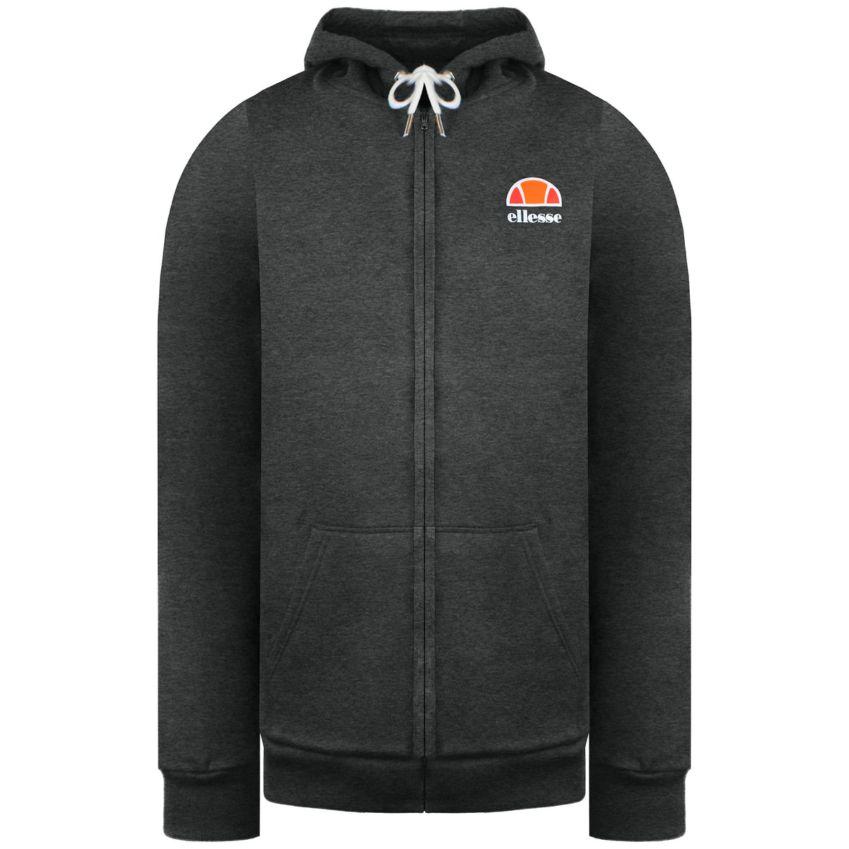 Ellesse Full Zip Up Mens Dark Grey Track Jacket