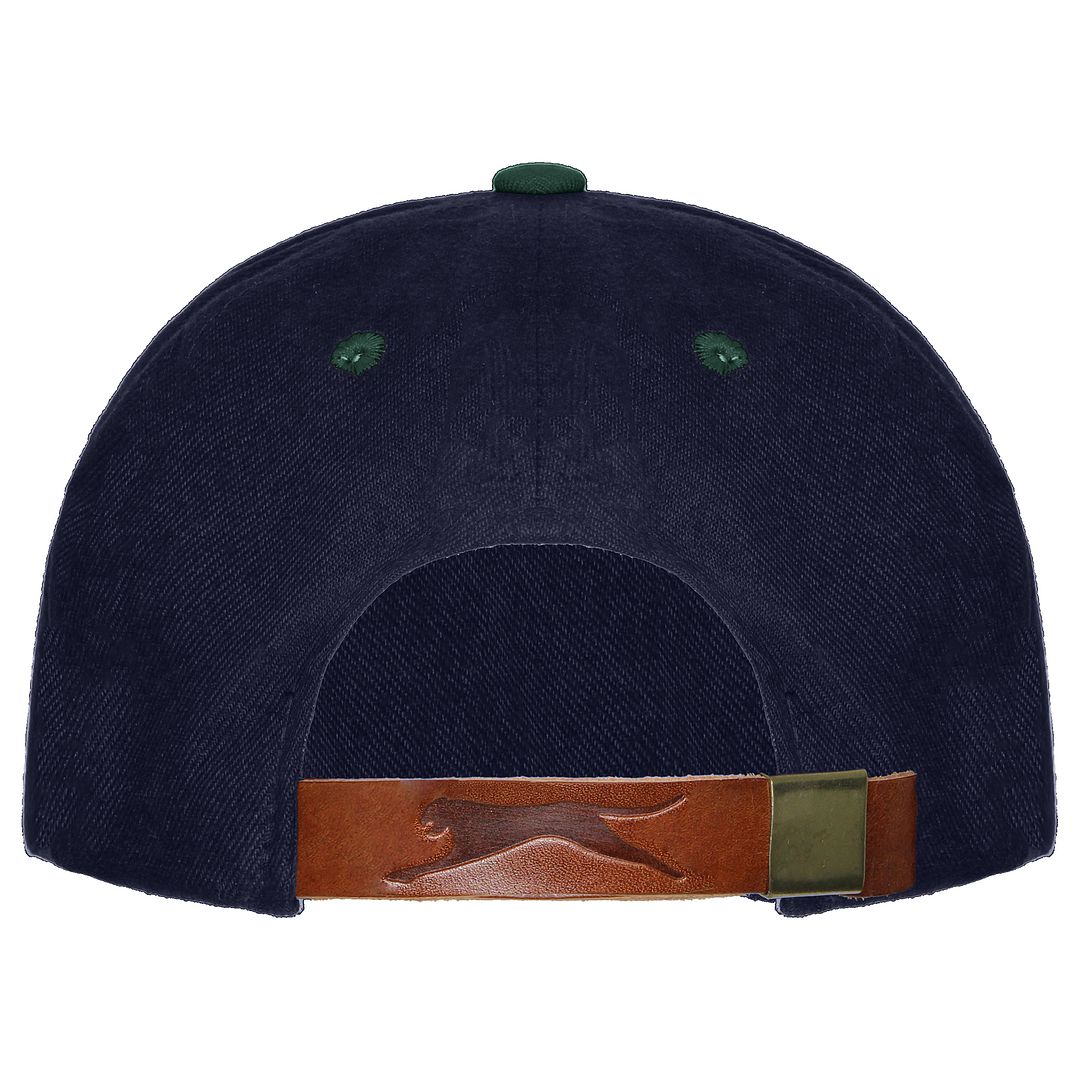 Slazenger Logo Mens Navy/Green Cap