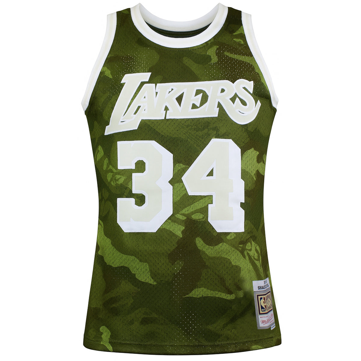 Mitchell & Ness NBA Los Angeles Lakers 34 O'Neal Swingman Jersey
