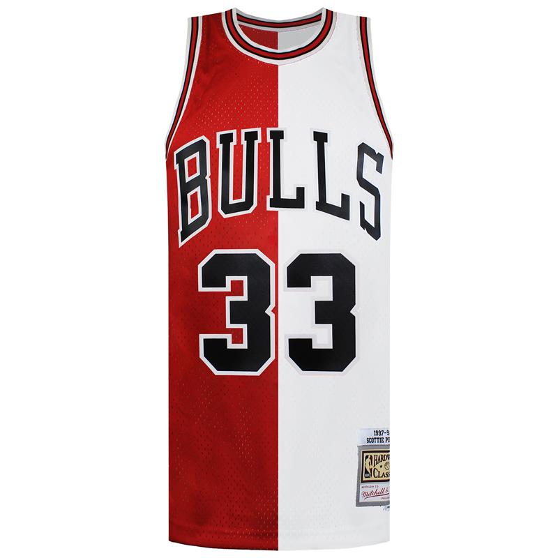 Mitchell & Ness NBA Chicago Bulls 33 Pippen Swingman Jersey