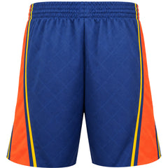 Mitchell & Ness NBA Golden State Warriors 75th Anniversary Mens Navy Shorts
