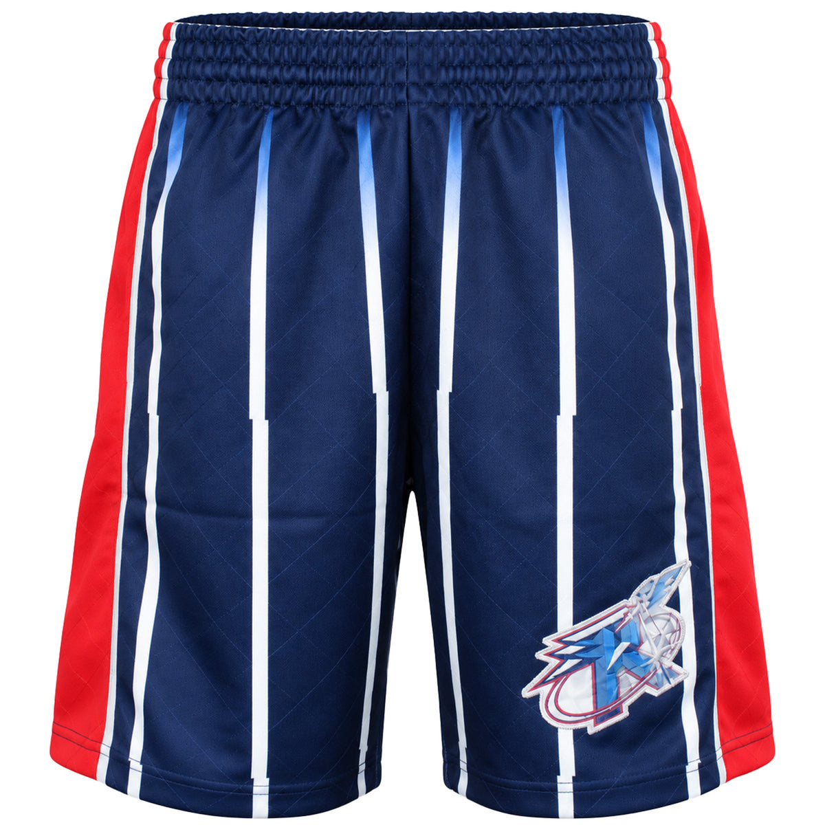 Mitchell & Ness NBA Houston Rockets 75th Anniversary Mens Navy Shorts