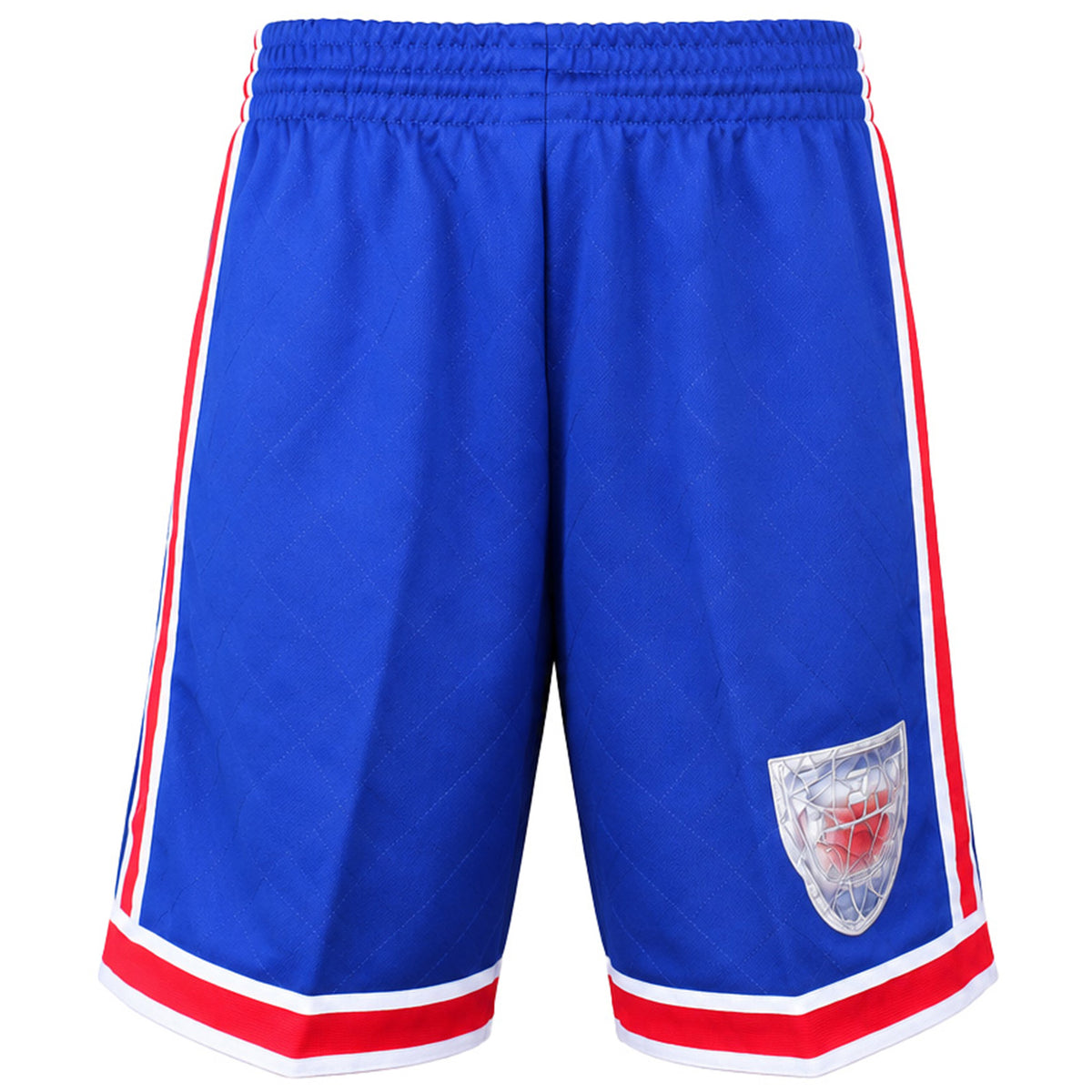 Mitchell & Ness NBA New Jersey Nets 75th Anniversary Mens Blue Shorts