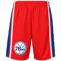 Mitchell & Ness NBA Philadelphia 76ers 75th Anniversary Mens Red Shorts