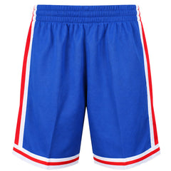 Mitchell & Ness Warm Up Fleece Mens Blue Shorts