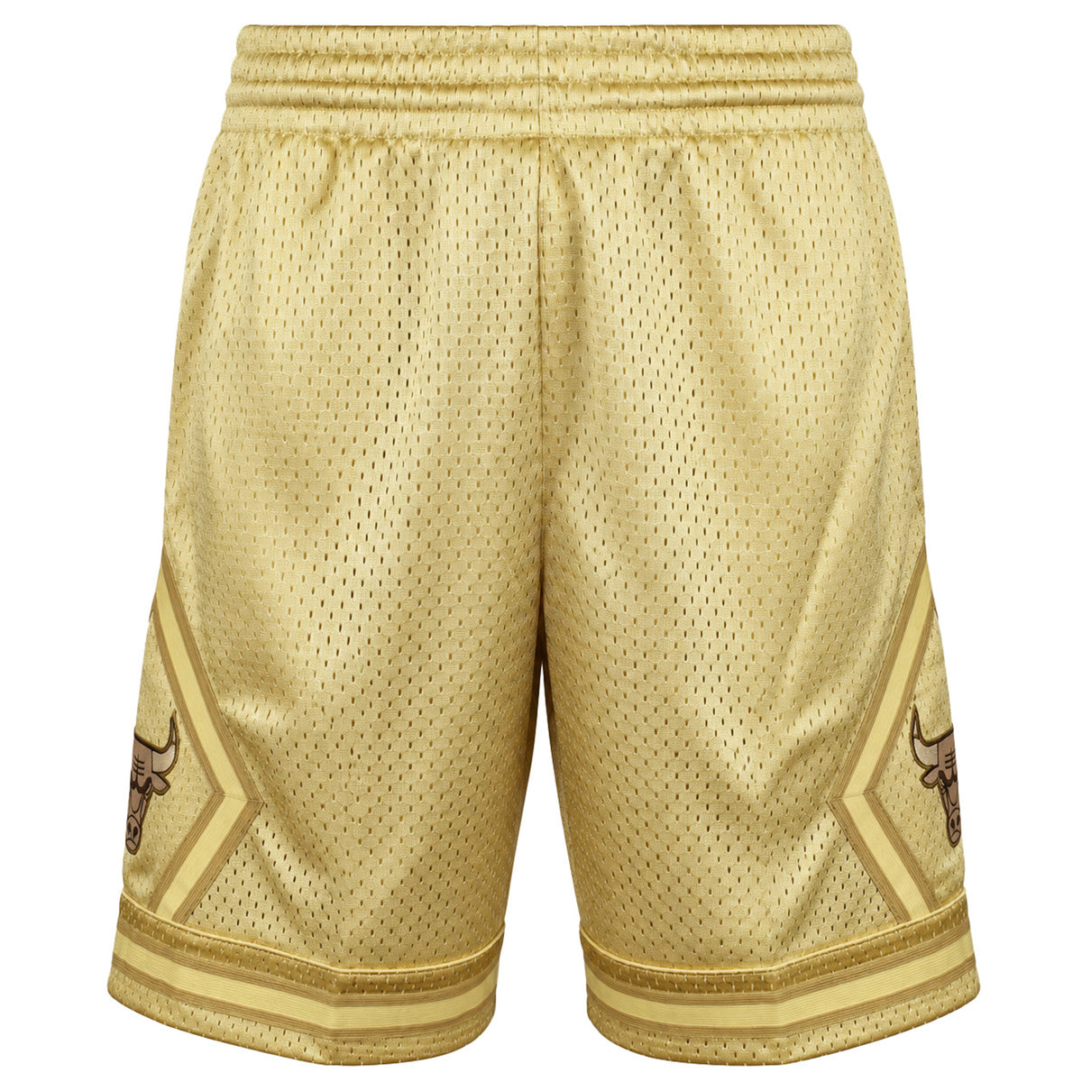 Mitchell & Ness NBA Chicago Bulls Midas Mens Gold Shorts