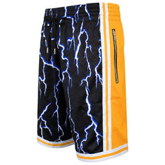 Mitchell & Ness NBA Los Angeles Lakers Swingman Mens Black Shorts