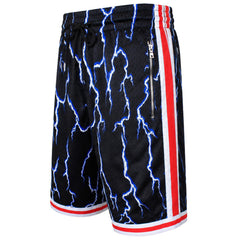 Mitchell & Ness NBA Philadelphia 76ers Swingman Mens Black Shorts