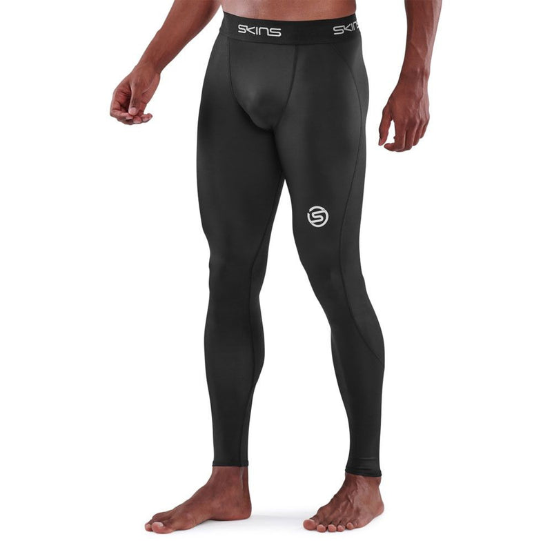 Skins Series-1 Mens Black Leggings