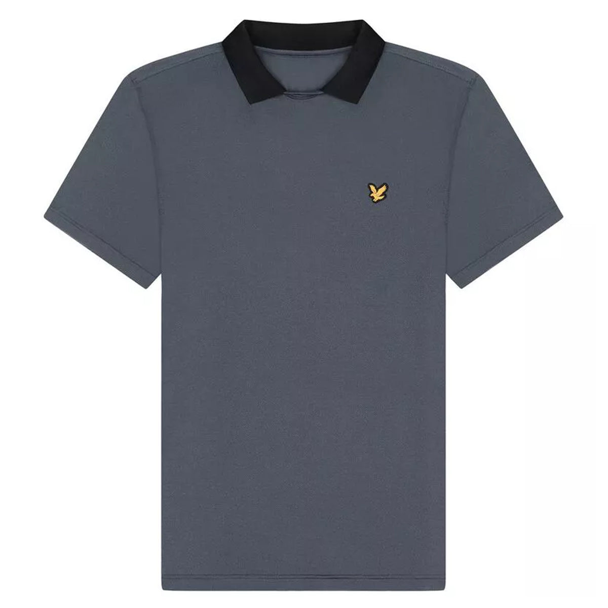 Lyle & Scott Ventech Mens Graphite Golf Polo Shirt