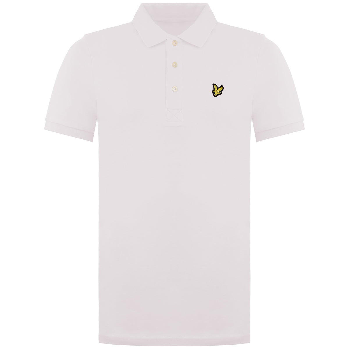 Lyle & Scott Plain Mens Light Pink Polo Shirt