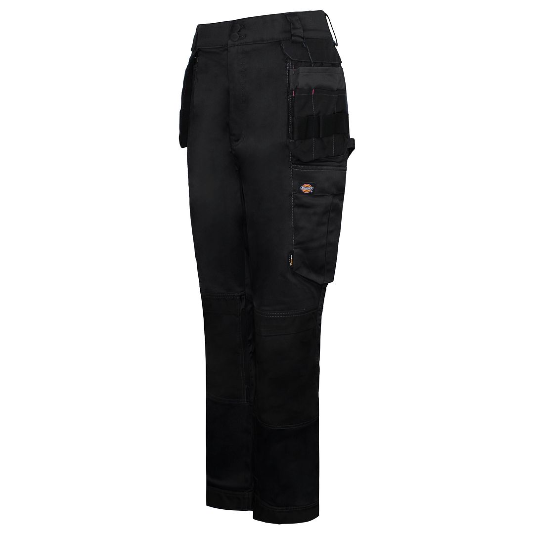 Dickies Universal Knee Pad Black Womens Workwear Bottoms