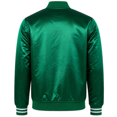 Mitchell & Ness NBA Boston Celtics Special Script Mens Green Satin Jacket