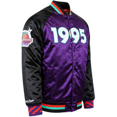 Mitchell & Ness 1995 NBA All-Star Game Mens Purple Satin Jacket