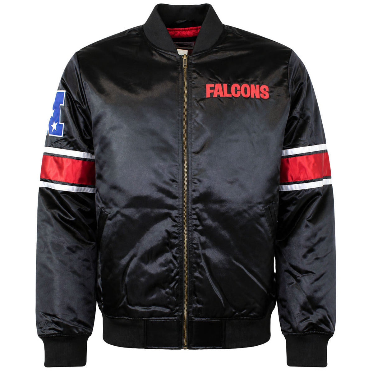Mitchell & Ness NFL Atlanta Falcons Heavyweight Mens Black Jacket