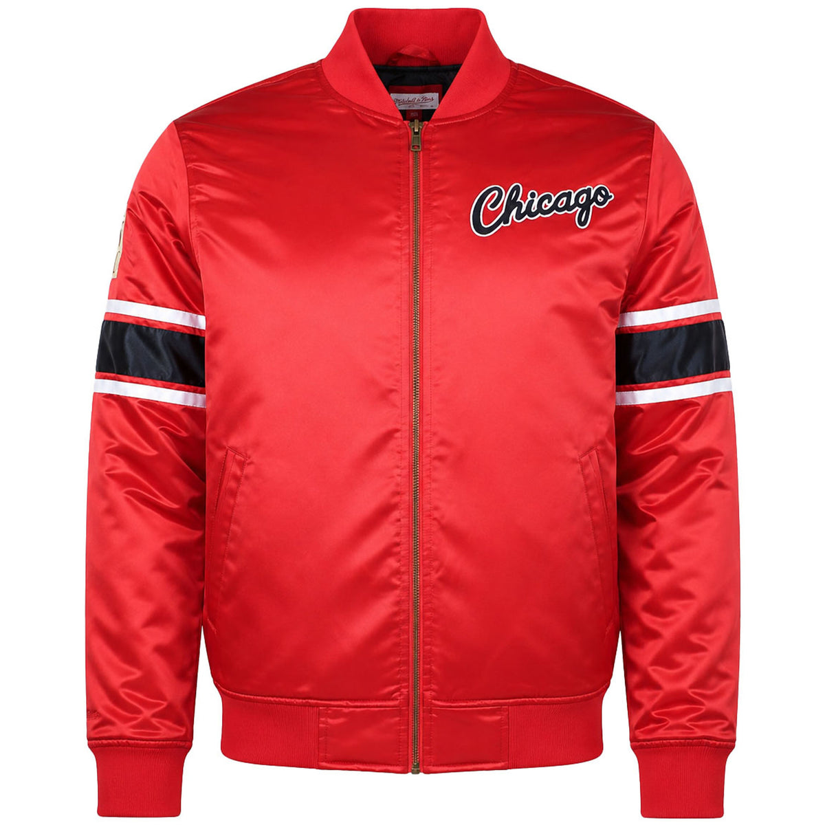 Mitchell & Ness NBA Chicago Bulls Heavyweight Mens Red Jacket