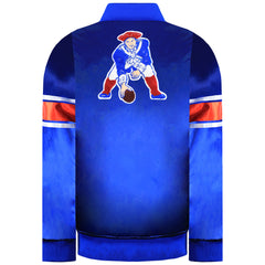 Mitchell & Ness NFL New England Patriots Heavyweight Satin Bomber Jacket