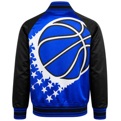 Mitchell & Ness NBA Orlando Magic Colossal Mens Blue Jacket