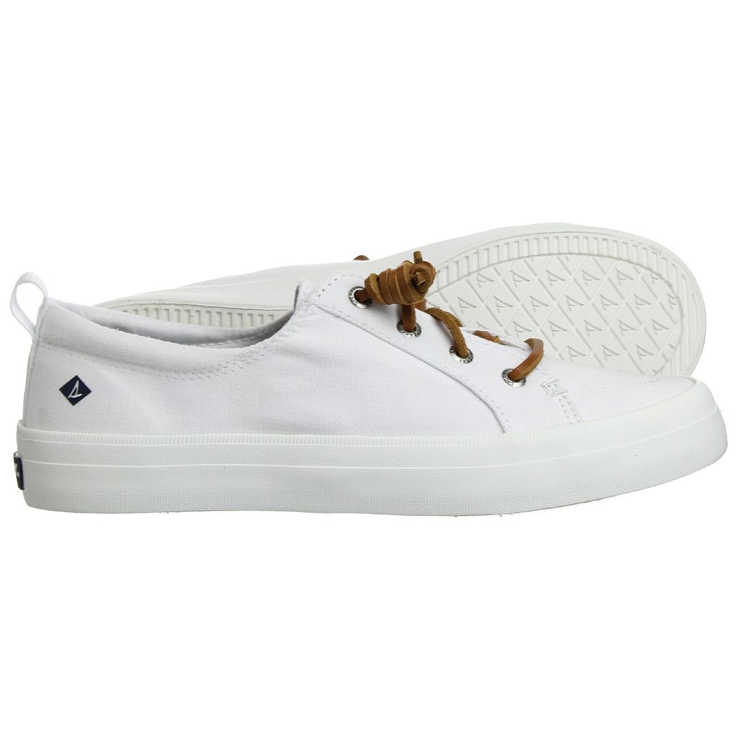 Sperry Crest Vibe Womens White Plimsolls