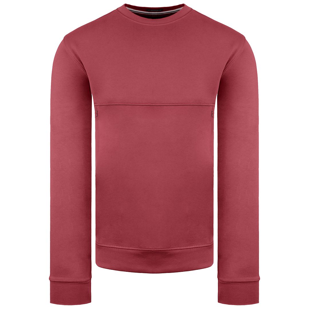 Weekend Offender Asmara Mens Oxblood Sweater