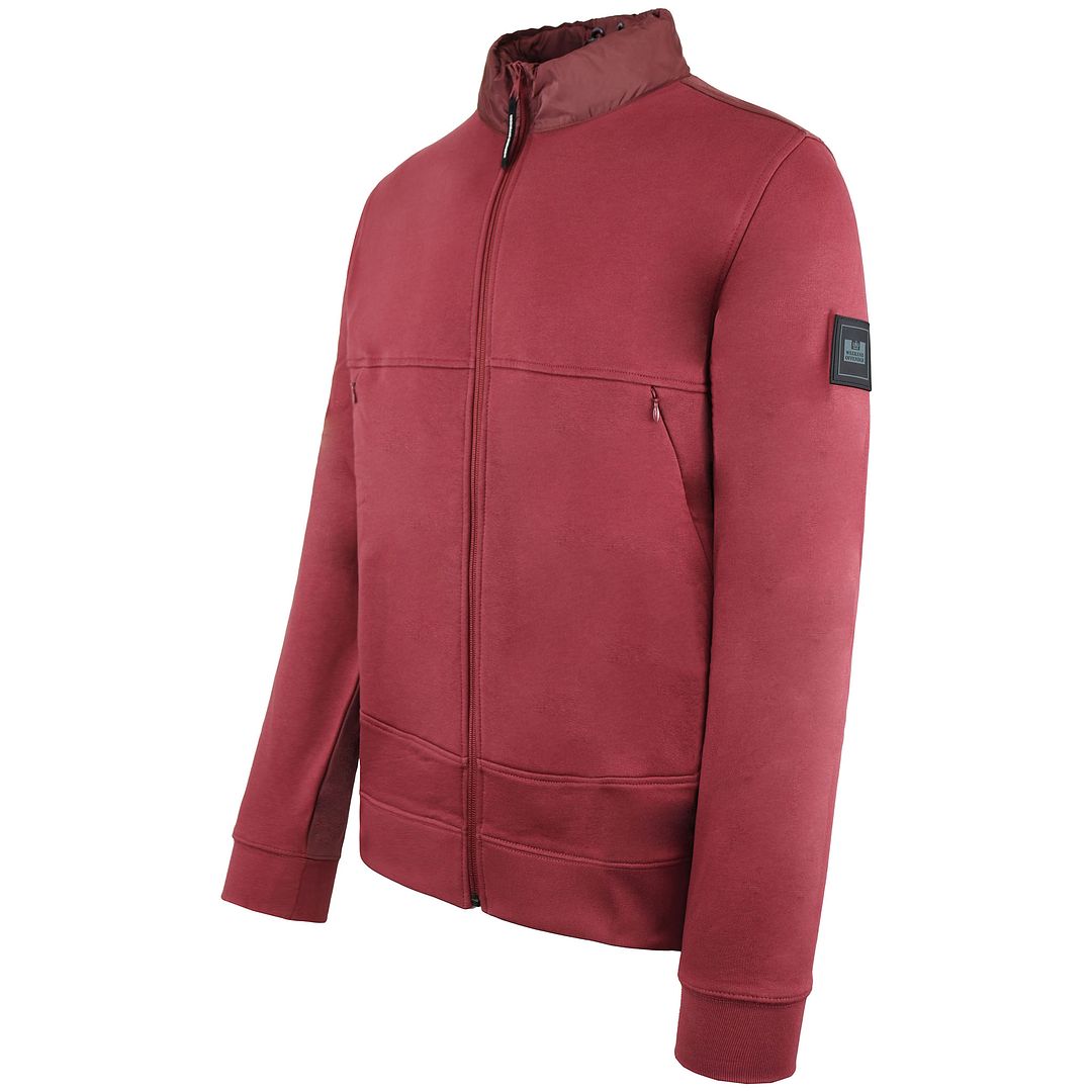 Weekend Offender Paia Mens Oxblood Track Jacket