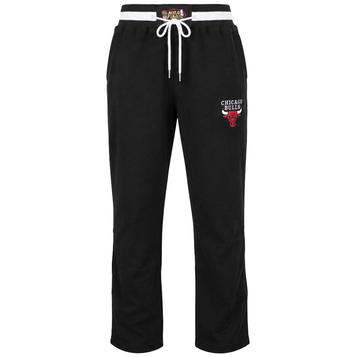 Mitchell & Ness NBA Chicago Bulls Reversed Fleece Tearaway Mens Black Track Pants