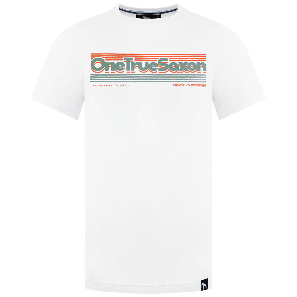 One True Saxon Forever Mens White T-Shirt